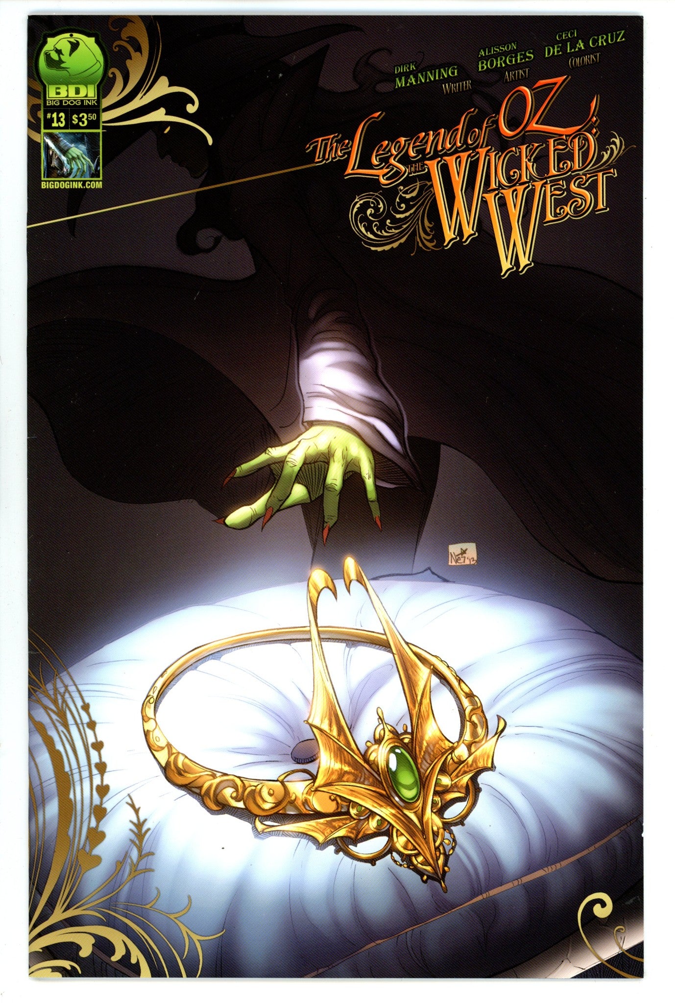 Legend of Oz: The Wicked West Vol 2 13 High Grade (2013) Ruffino Variant 
