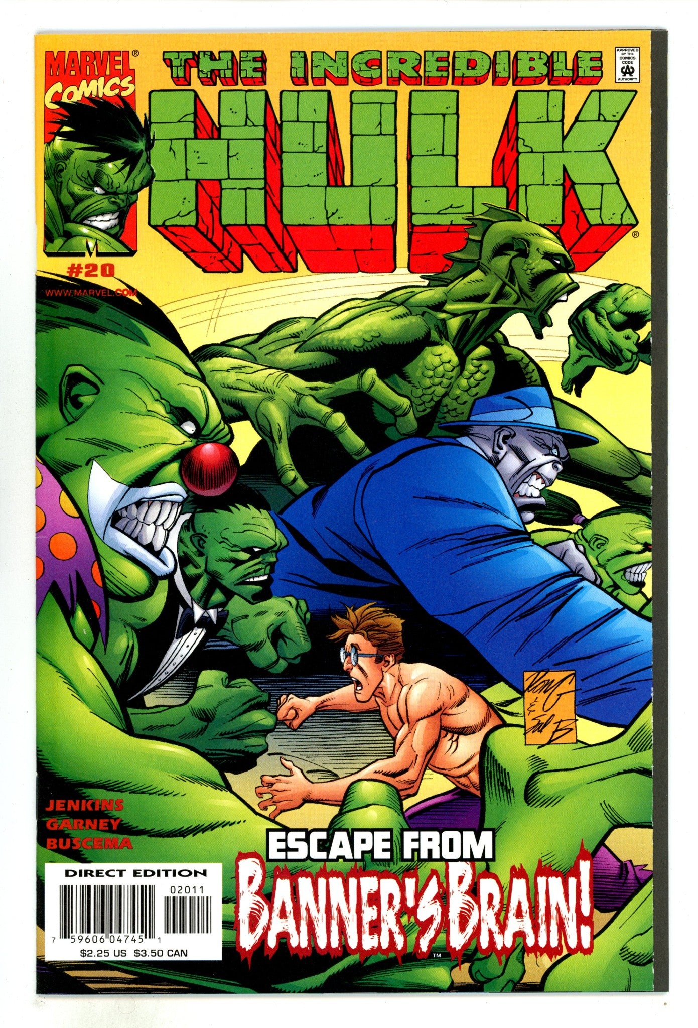 Incredible Hulk Vol 2 20 High Grade (2000) 