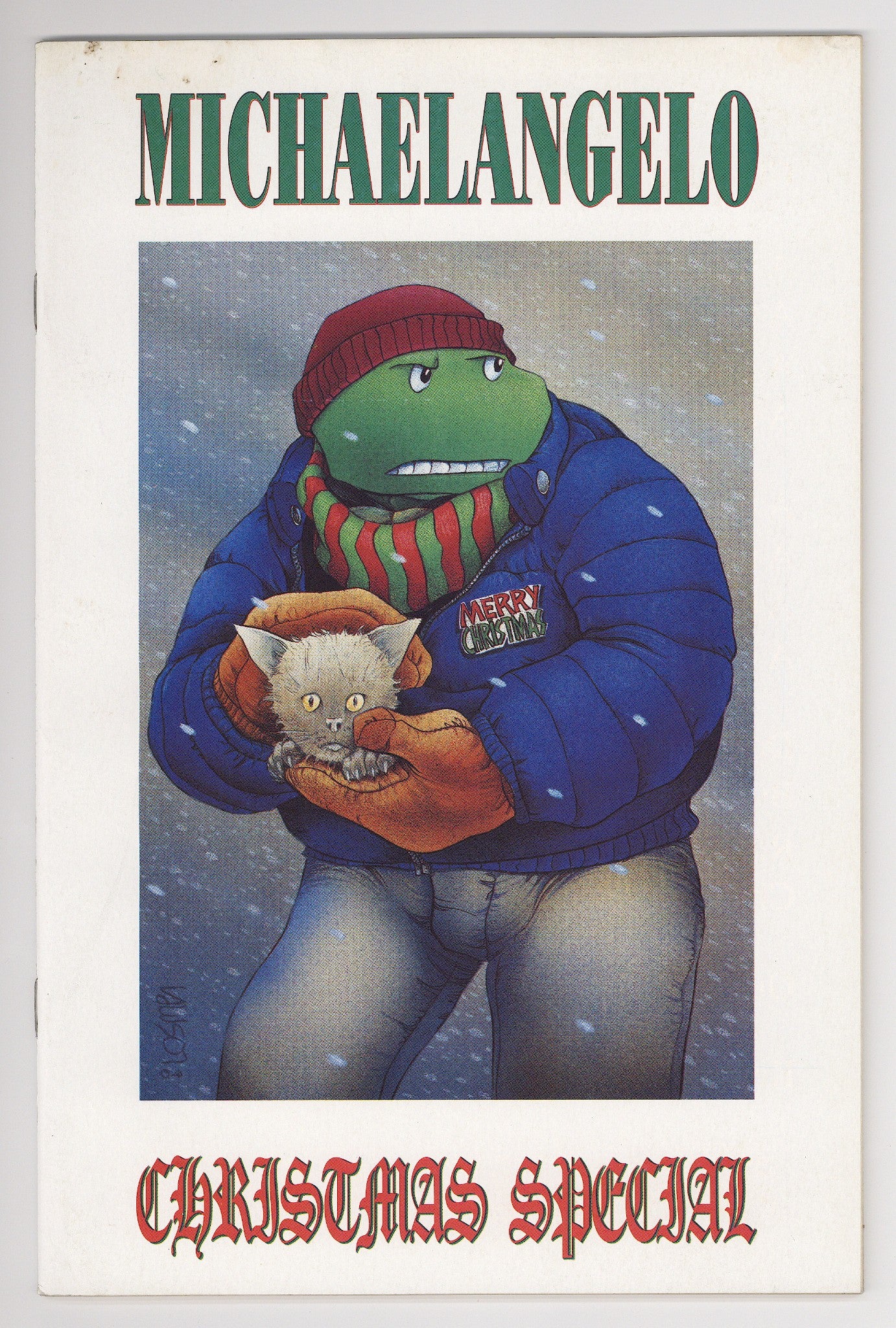 Teenage Mutant Ninja Turtles Michaelangelo Christmas Special [nn] Low Grade (1990) 