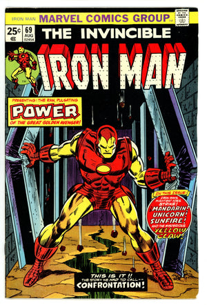 Iron Man Vol 1 69 FN/VF (7.0) (1974) 