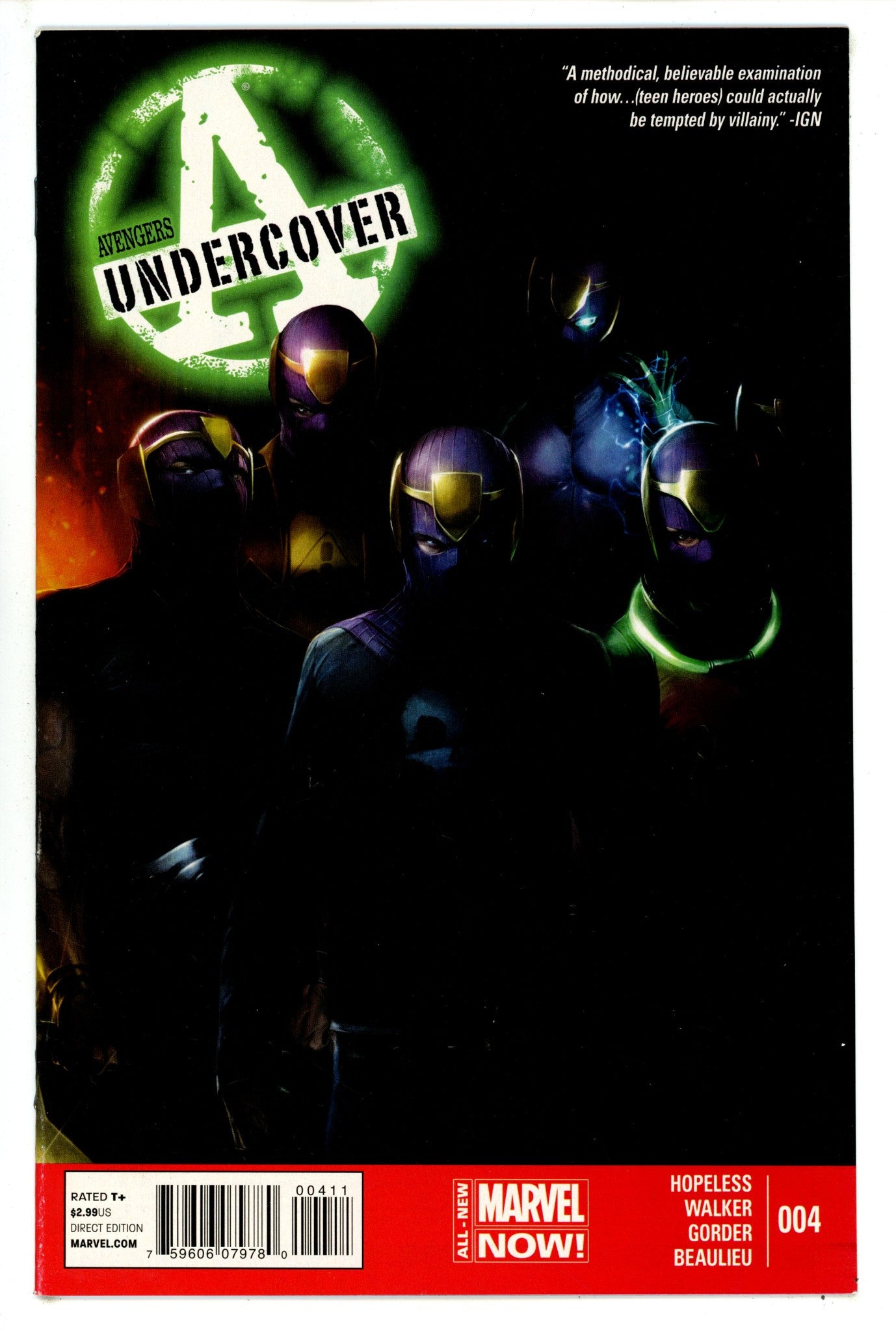 Avengers Undercover 4 High Grade (2014) 