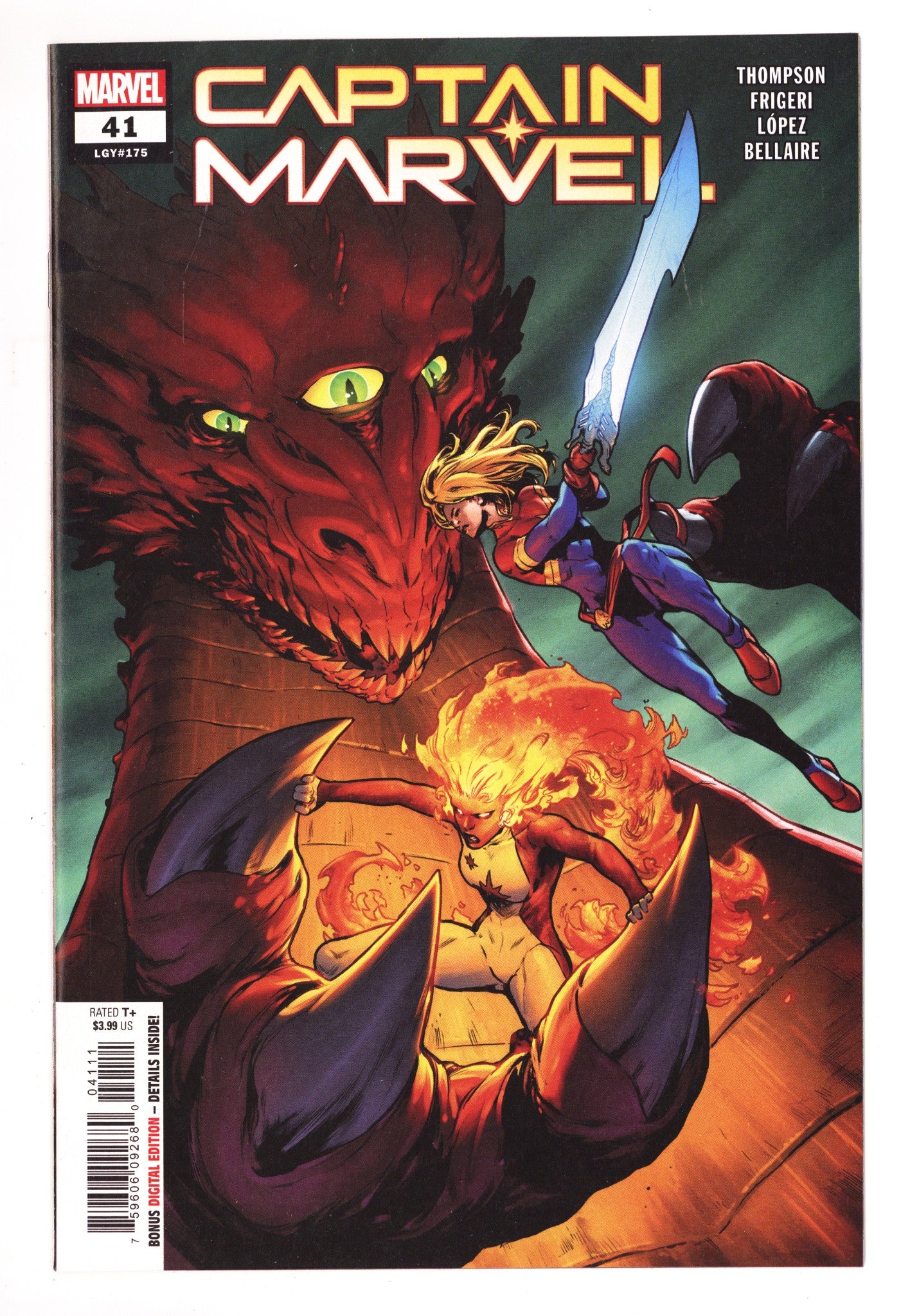 Captain Marvel Vol 11 41 (175)  High Grade   (2022)        