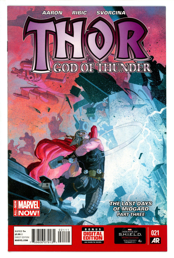Thor: God of Thunder 21 NM (9.4) (2014)