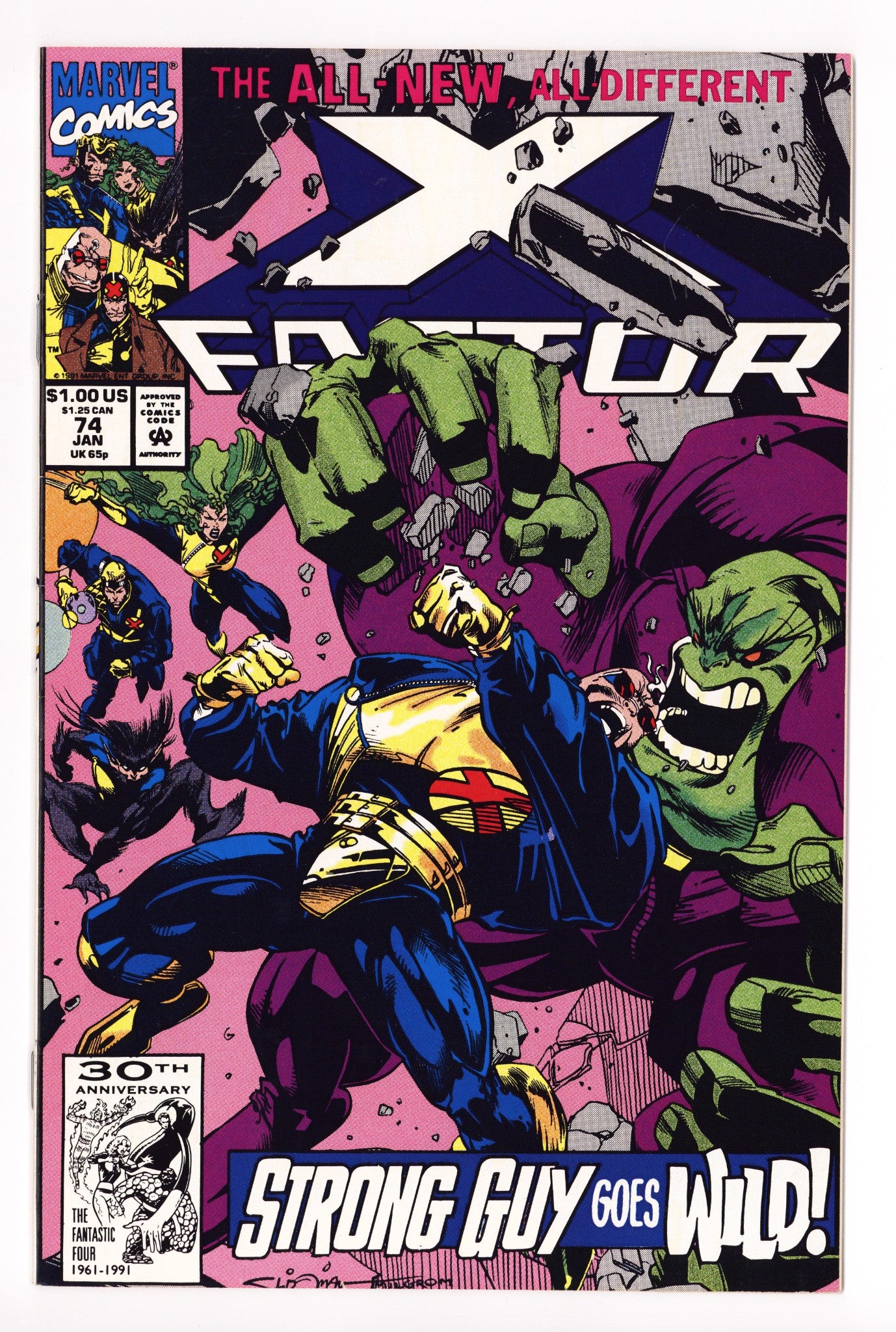 X-Factor Vol 1 74 High Grade (1992) 
