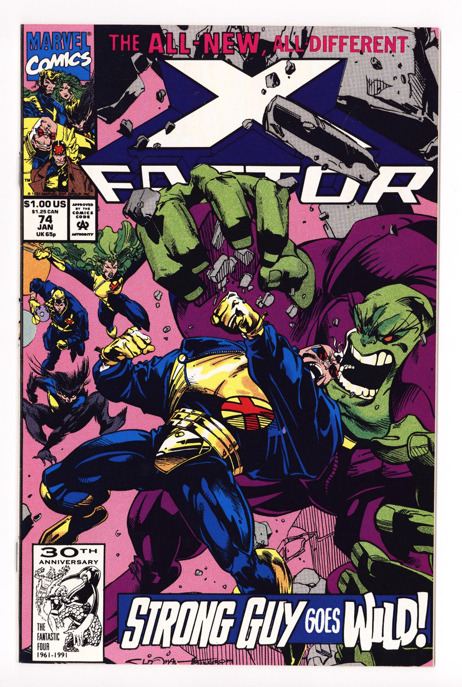 X-Factor Vol 1 74 High Grade (1992) 