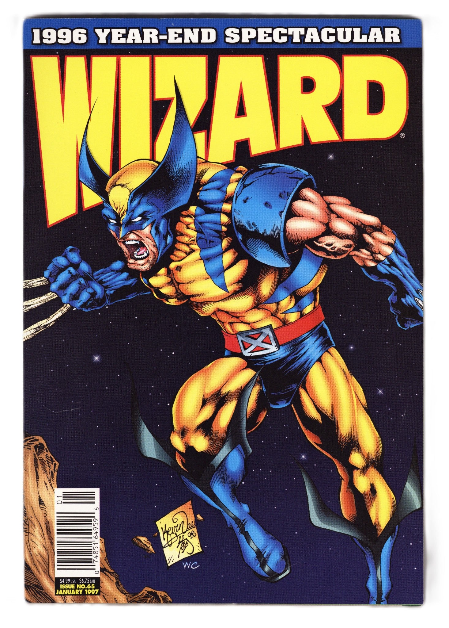 Wizard: The Comics Magazine 65 Mid Grade (1997) 