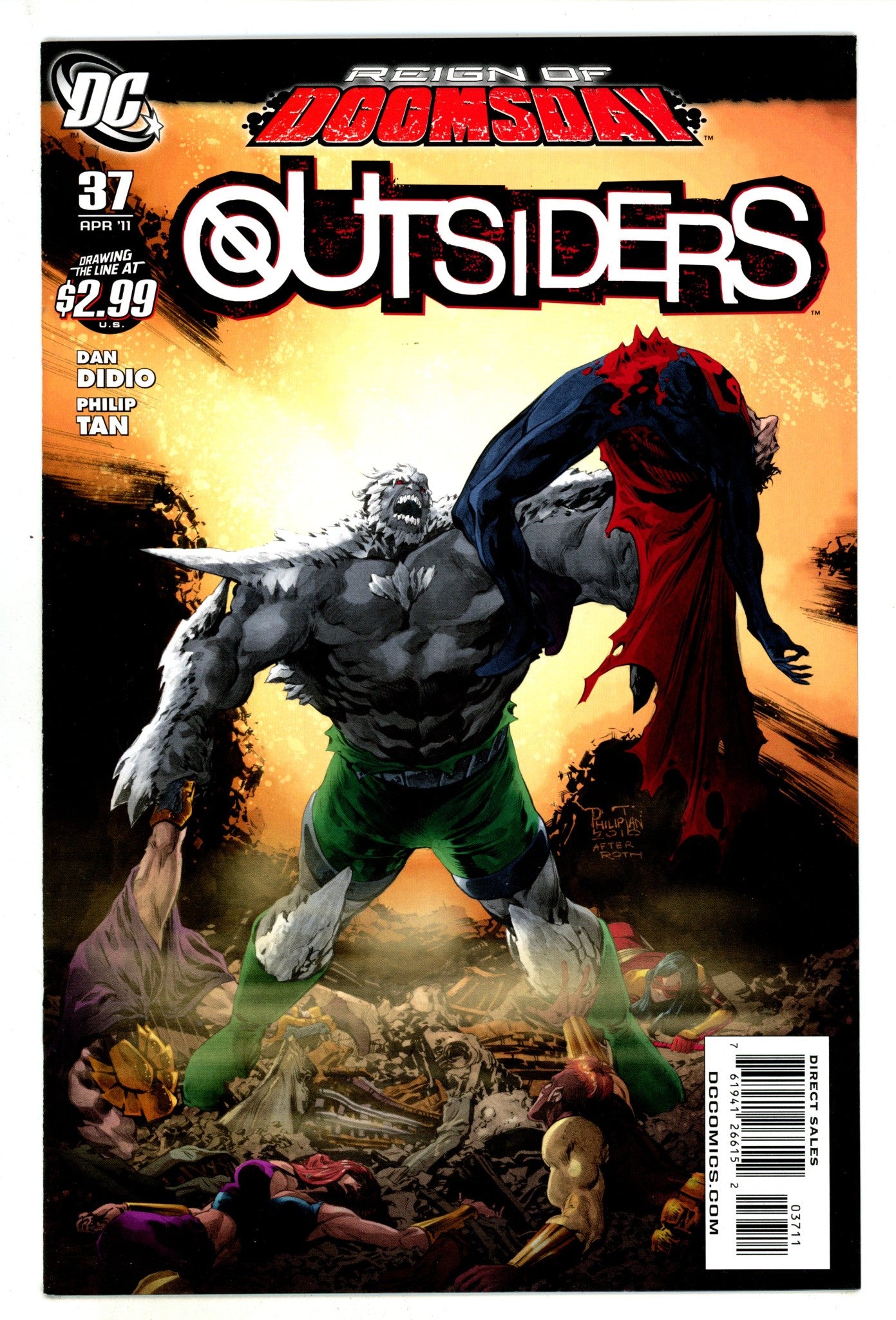 The Outsiders Vol 4 37 High Grade (2011) 