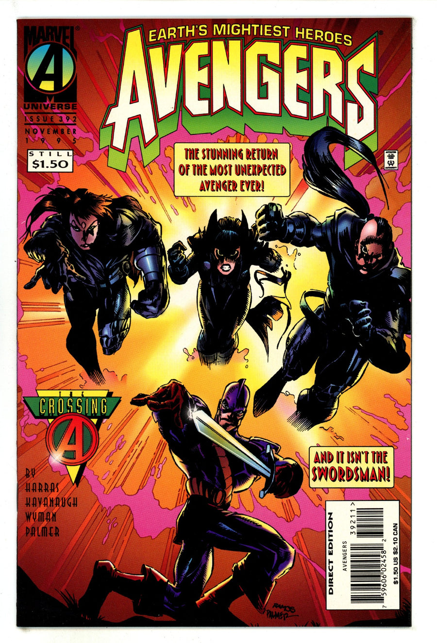 The Avengers Vol 1 392 High Grade (1995) 