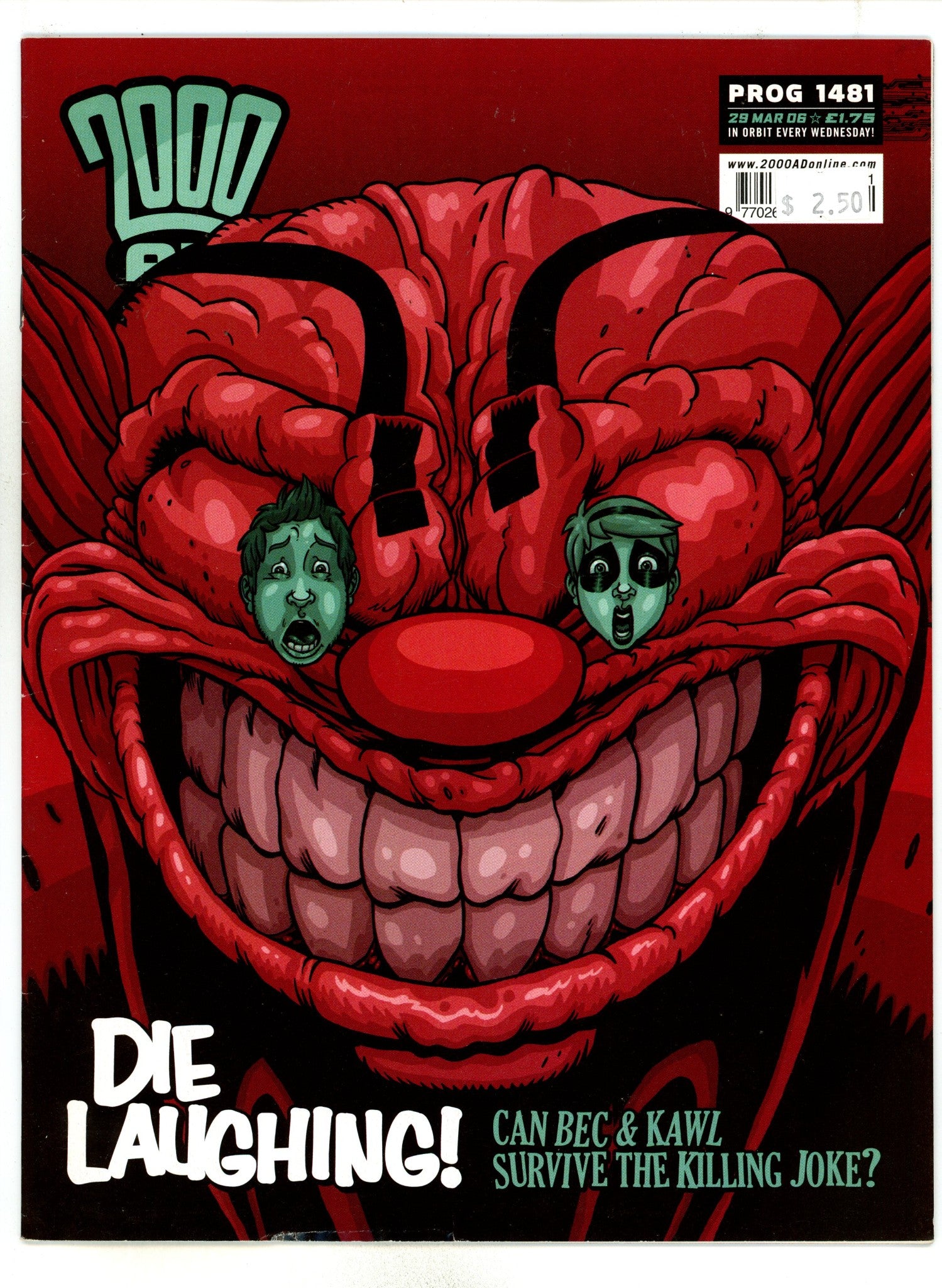 2000 AD 1481 Mid Grade (2006) 