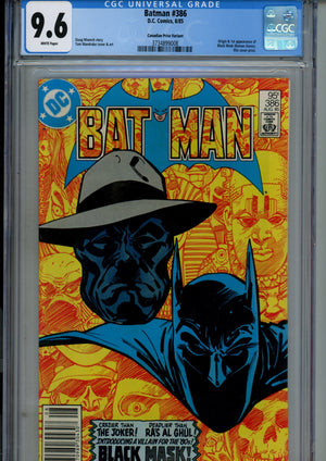 Batman Vol 1 386 CGC 9.6 (NM+) (1985) Canadian Price Variant