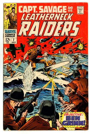Capt. Savage and His Leatherneck Raiders 7 VG/FN (5.0) (1968) 