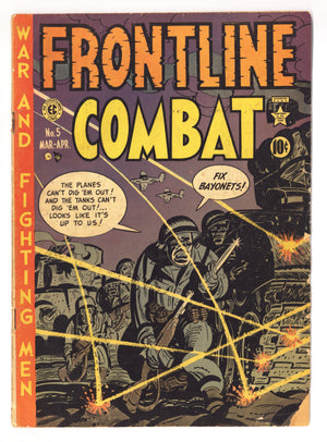 Frontline Combat 5 GD/VG (3.0) (1952)