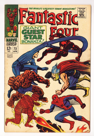 Fantastic Four Vol 1 73  VG- (3.5)   (1968)