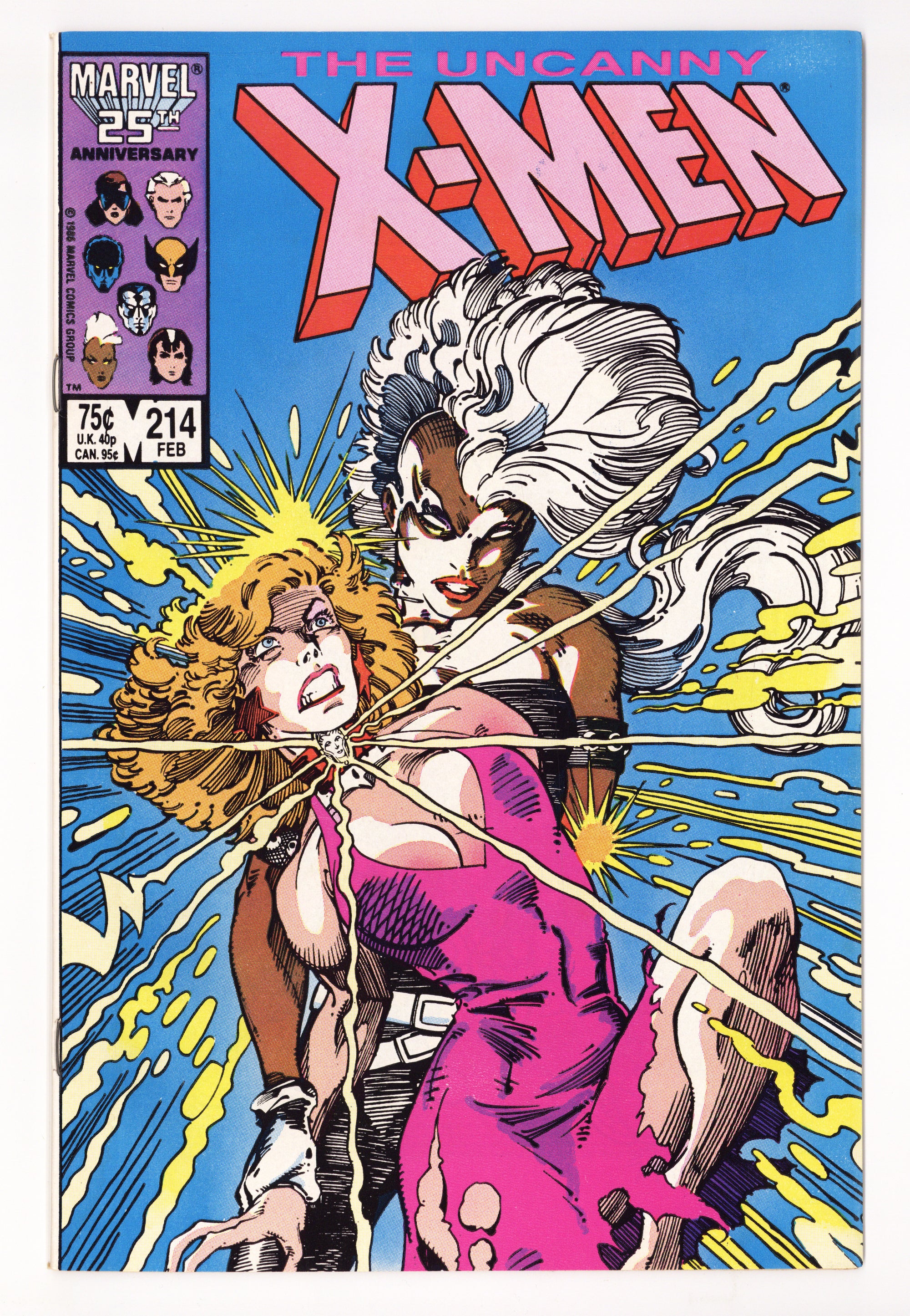 The Uncanny X-Men Vol 1 214 High Grade (1987) 