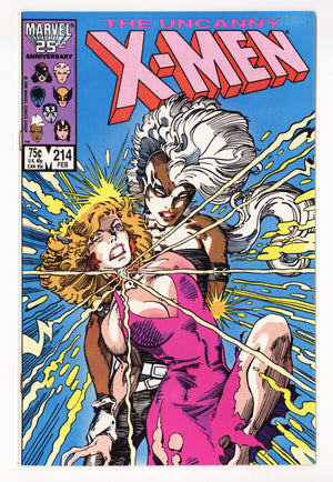 The Uncanny X-Men Vol 1 214 High Grade (1987)