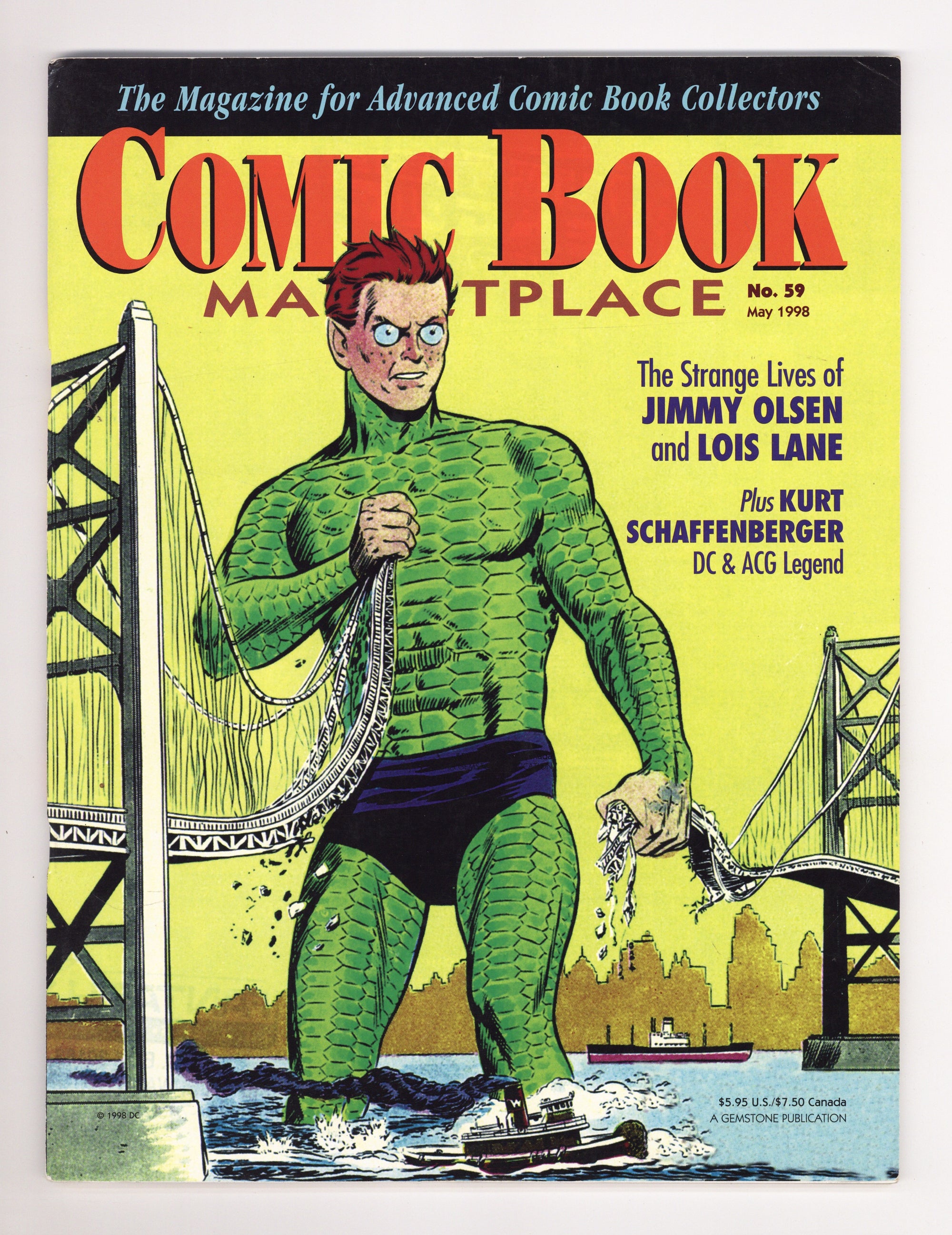 Comic Book Marketplace 59 Low Grade (1998) 