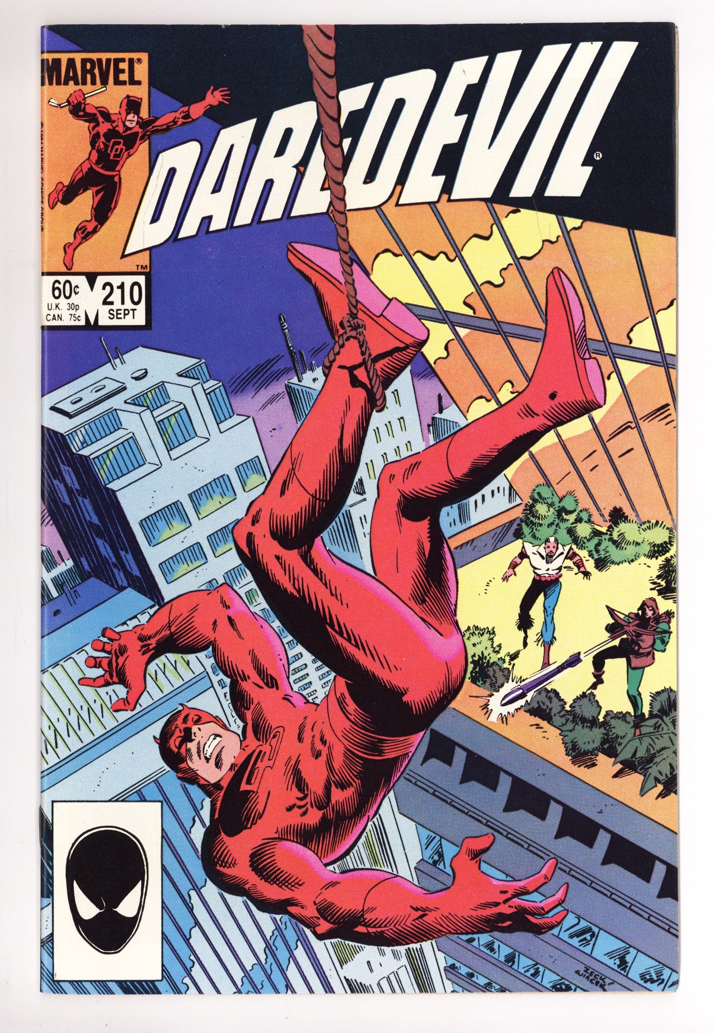 Daredevil Vol 1 210 Mid Grade (1984) 
