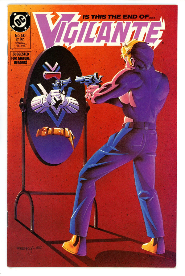 The Vigilante Vol 1 50 VF- (7.5) (1988)