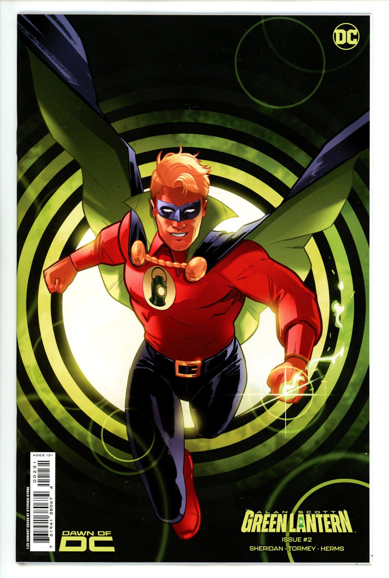 Alan Scott The Green Lantern 2 Byrne Incentive Variant NM (2023)