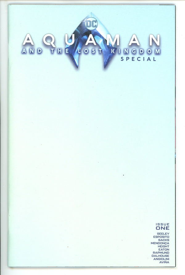 Aquaman And The Lost Kingdom Special 1 Blank Variant (2023)