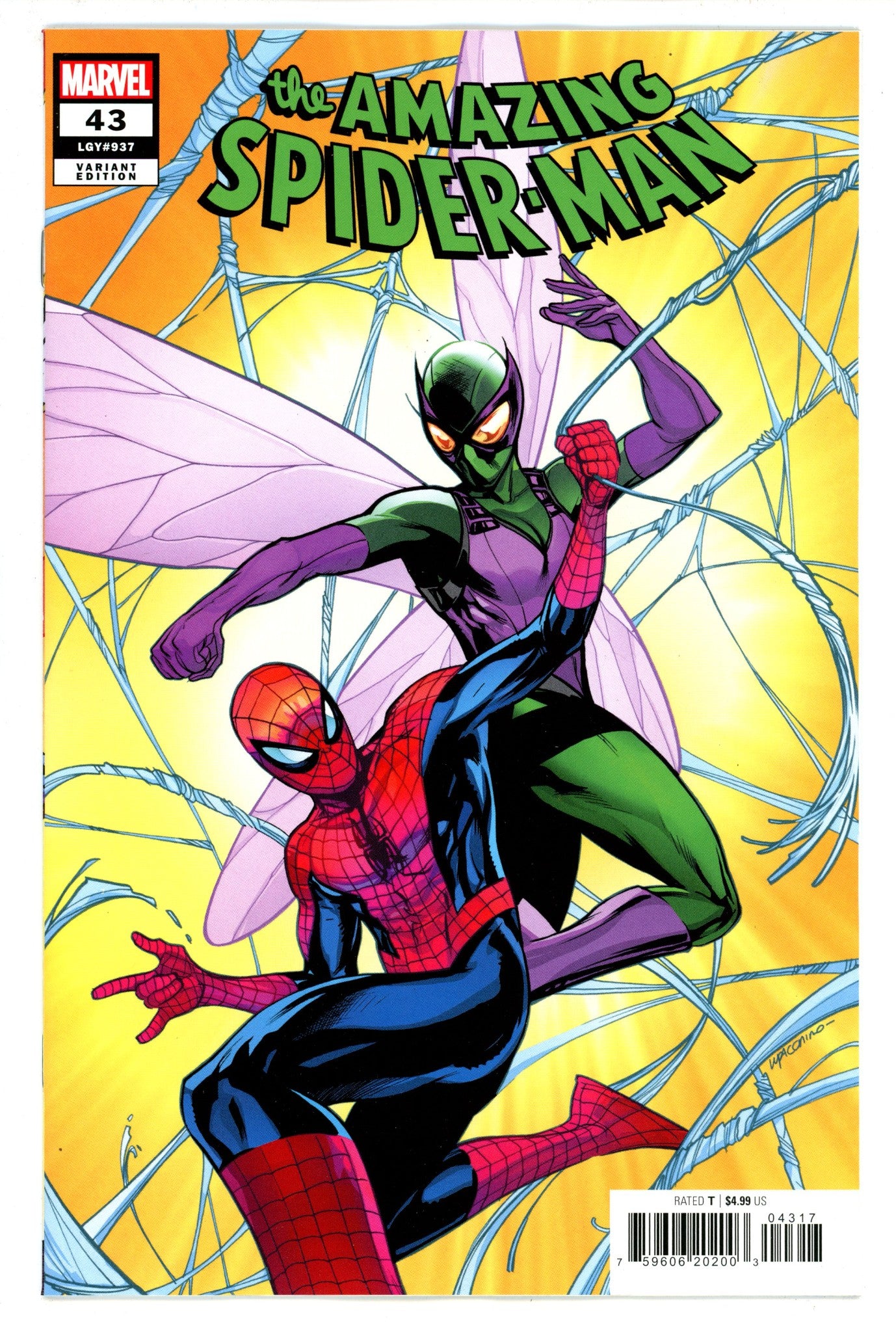 Amazing Spider-Man Vol 6 43 Lupacchino Incentive Variant NM (2024)