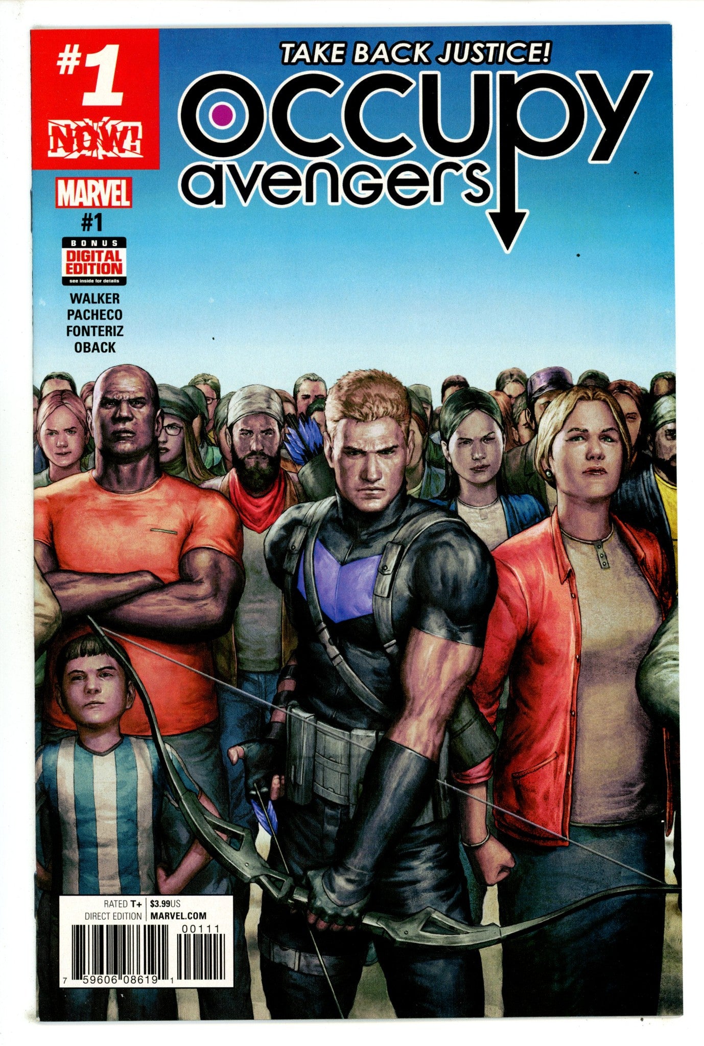 Occupy Avengers Vol 1 1 High Grade (2017) 