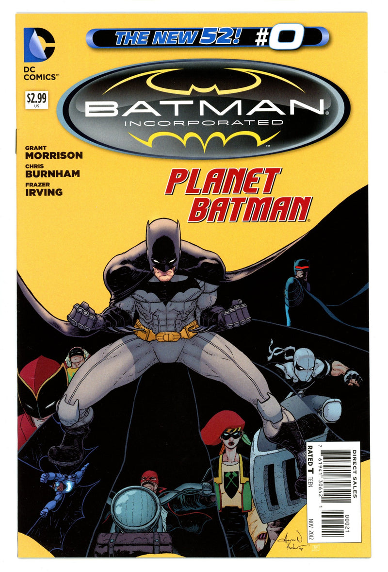 Batman Incorporated Vol 2 0 High Grade (2012) Kuder Variant 