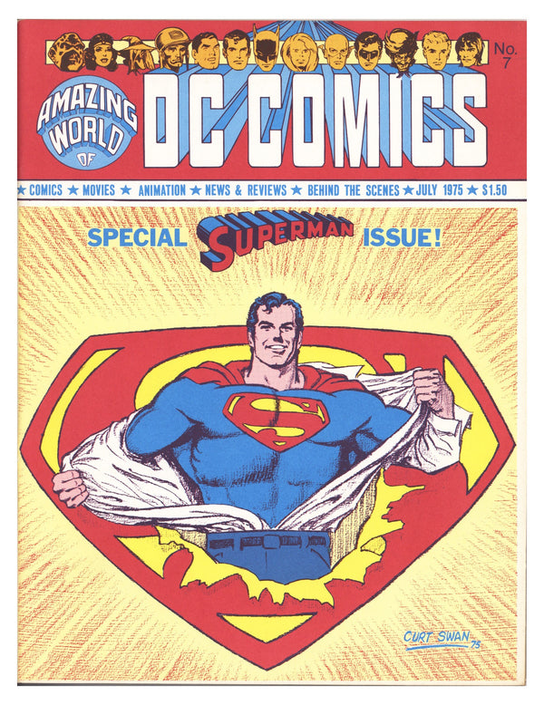 The Amazing World of DC Comics 7 VF/NM (9.0) (1975)