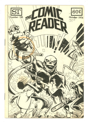 Comic Reader 136 VG+ (4.5) (1976) 