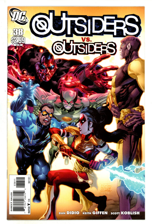 The Outsiders Vol 4 38 High Grade (2011)