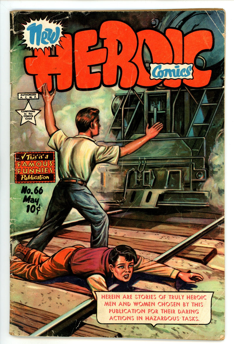 New Heroic Comics 66 VG (4.0) (1951) 