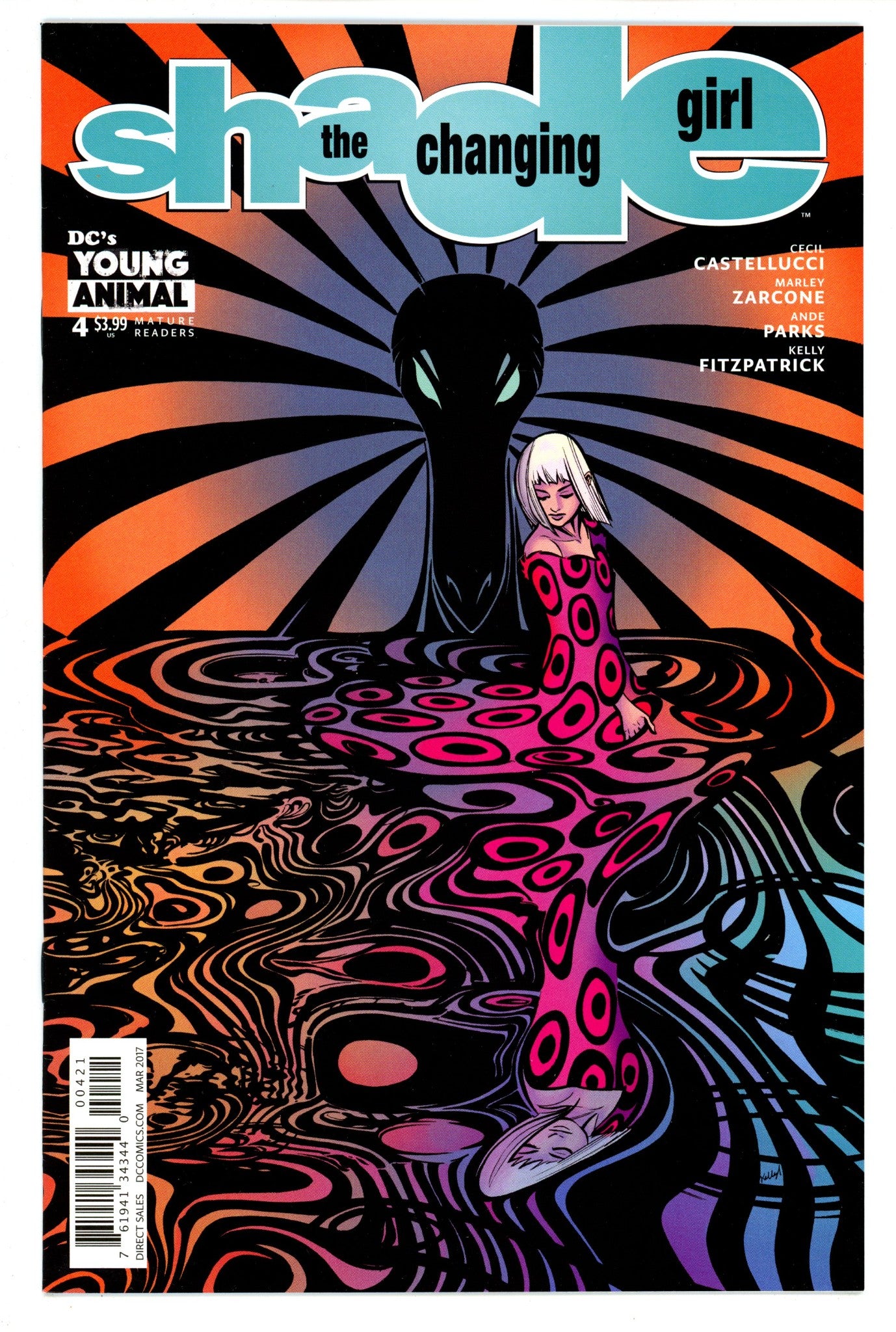 Shade, the Changing Girl 4 High Grade (2017) Jones Variant 