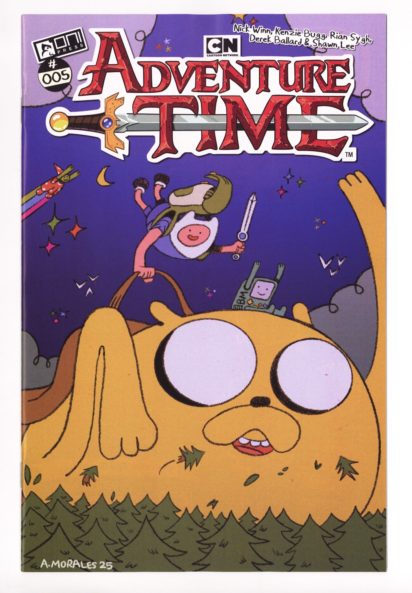 Adventure Time 5 Morales Incentive VF/NM (2025)