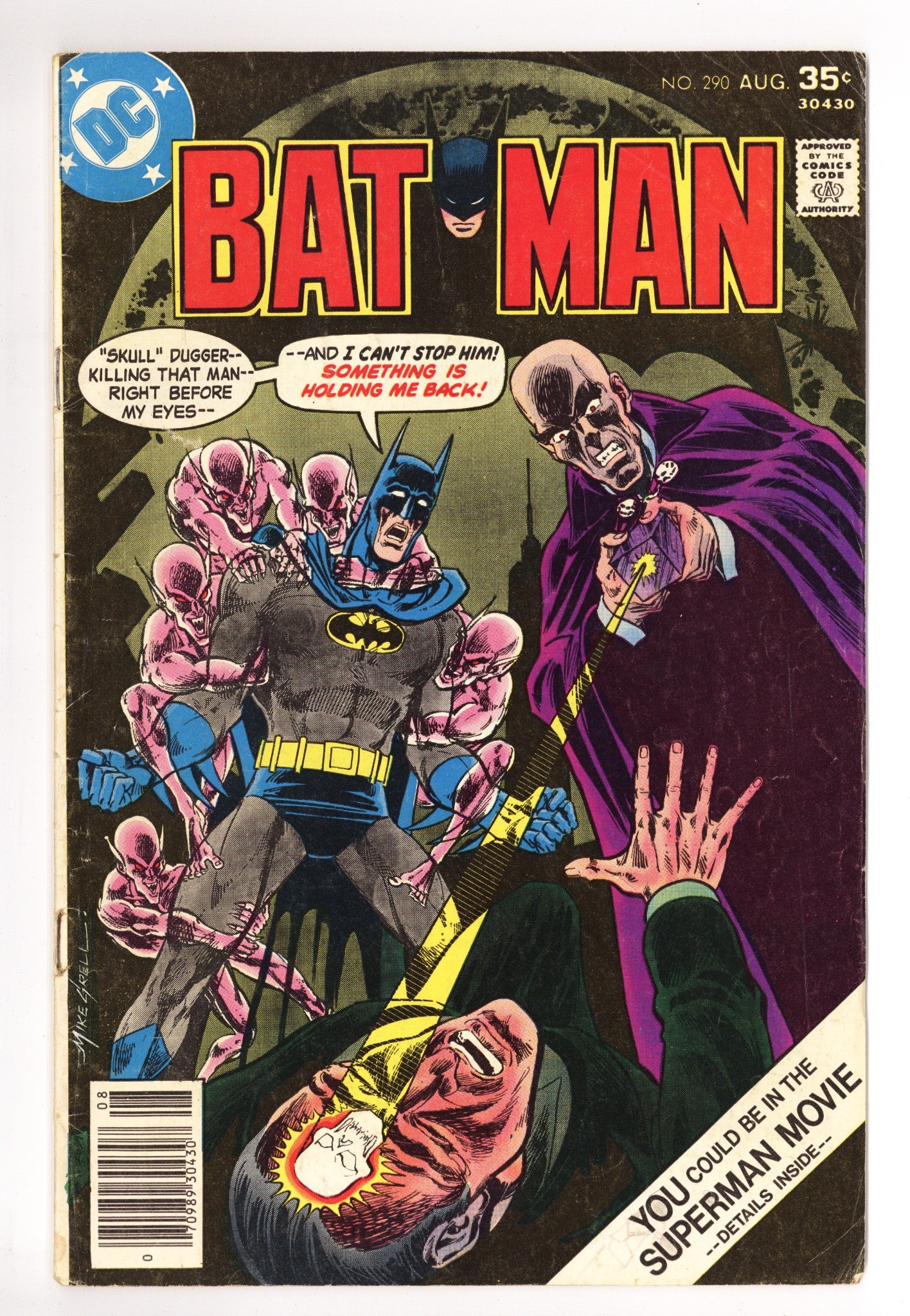 Batman Vol 1 290 Low Grade (1977) 