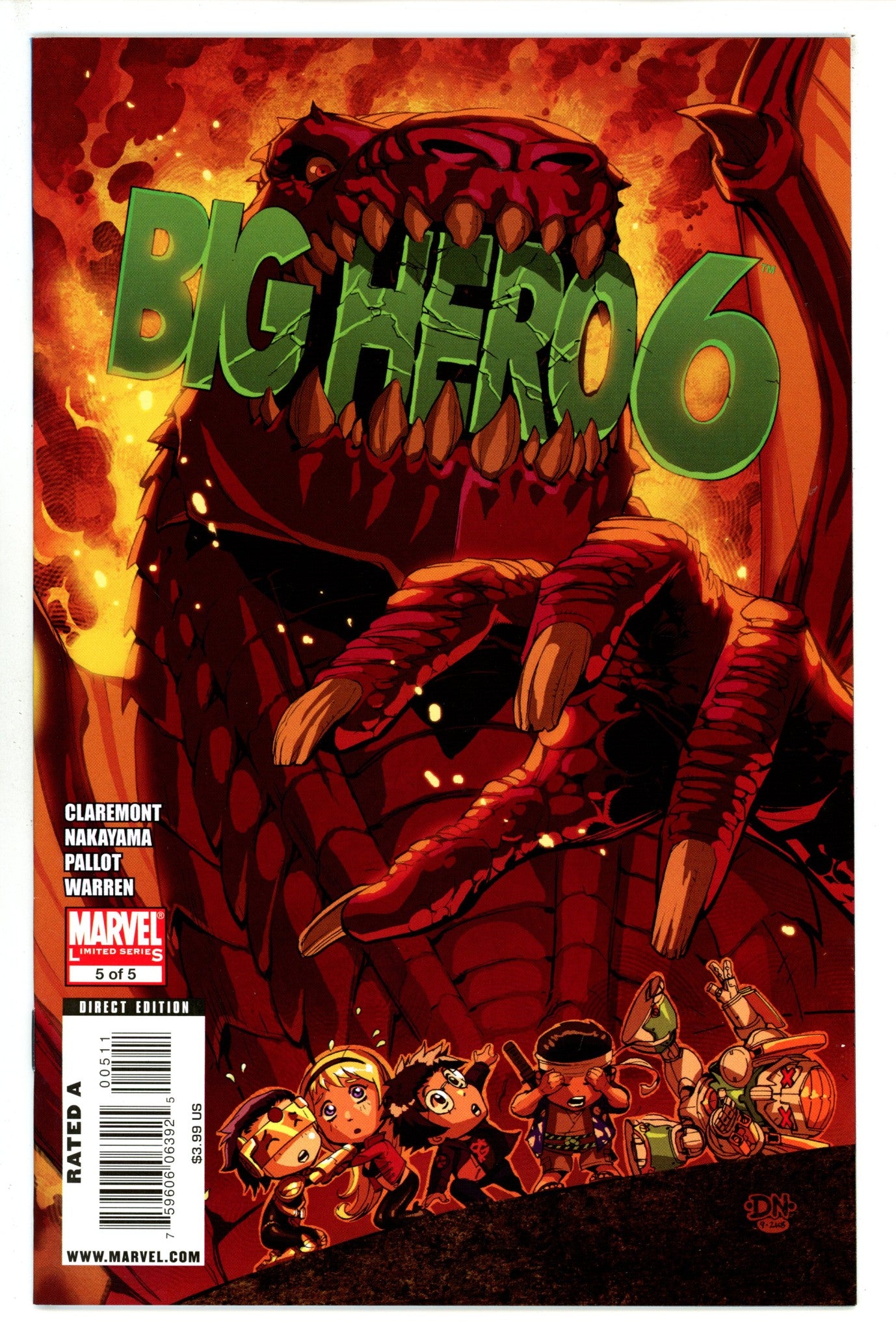 Big Hero 6 5 NM- (2009)