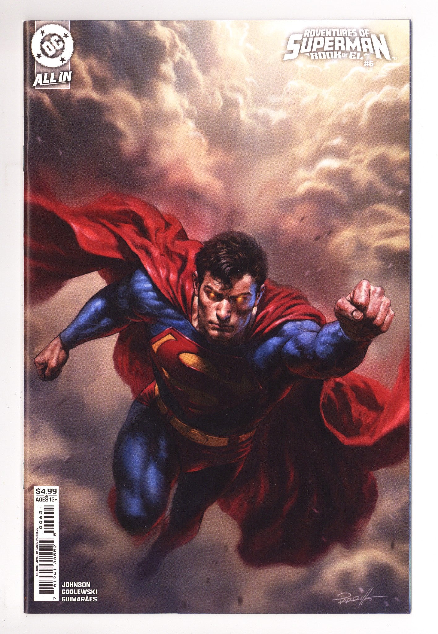 Adventures Of Superman Book Of El  6 Parrillo  Variant   (2026)