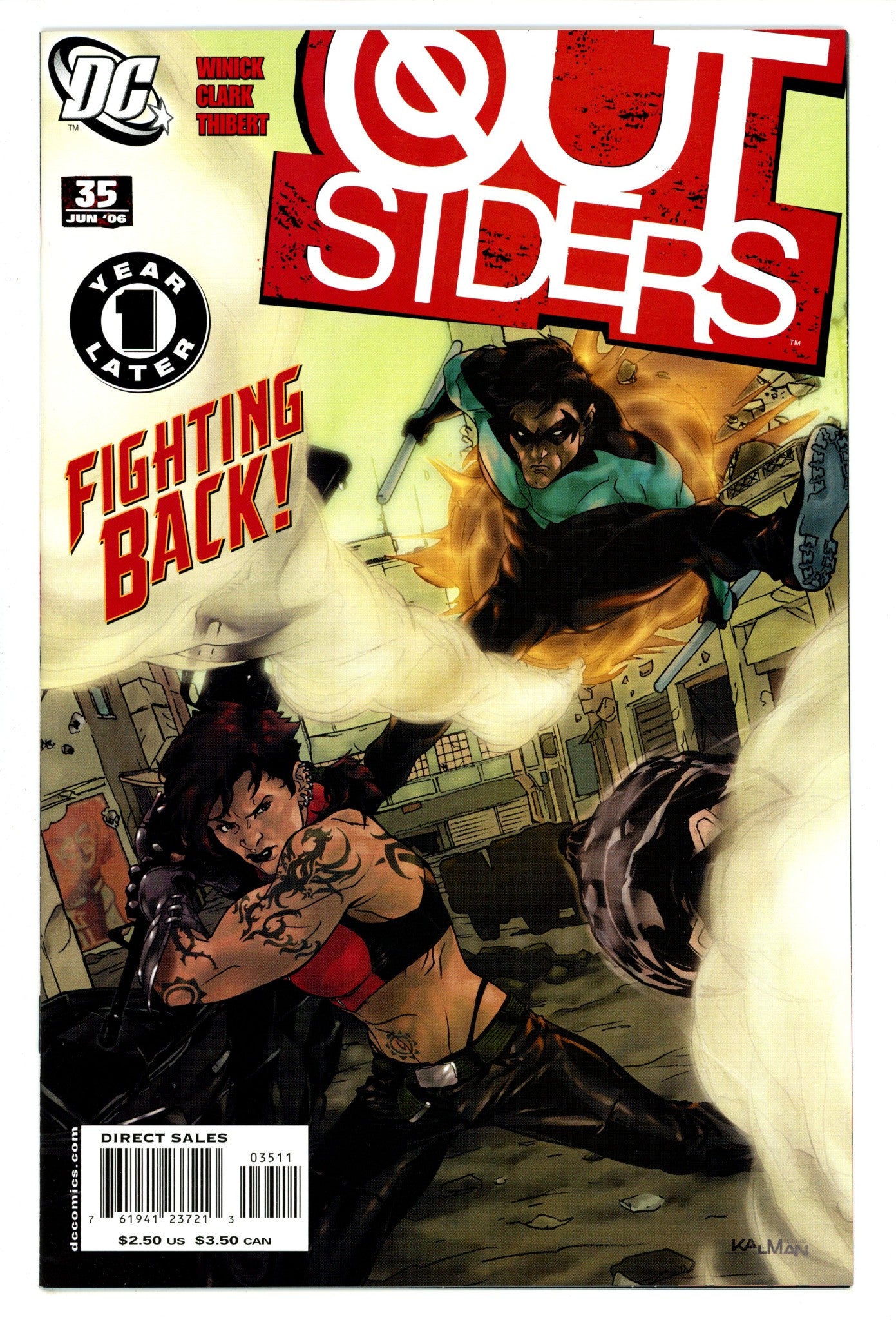 Outsiders Vol 3 35  High Grade   (2006)        