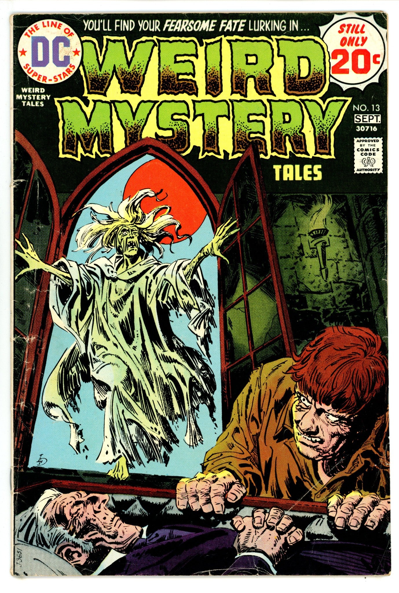 Weird Mystery Tales 13 VG- (1974)