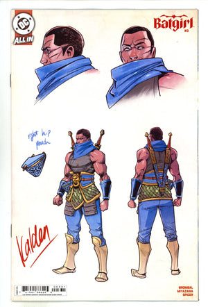 Batgirl Vol 6 3 Miyazawa Design Incentive Variant NM+ (2024)