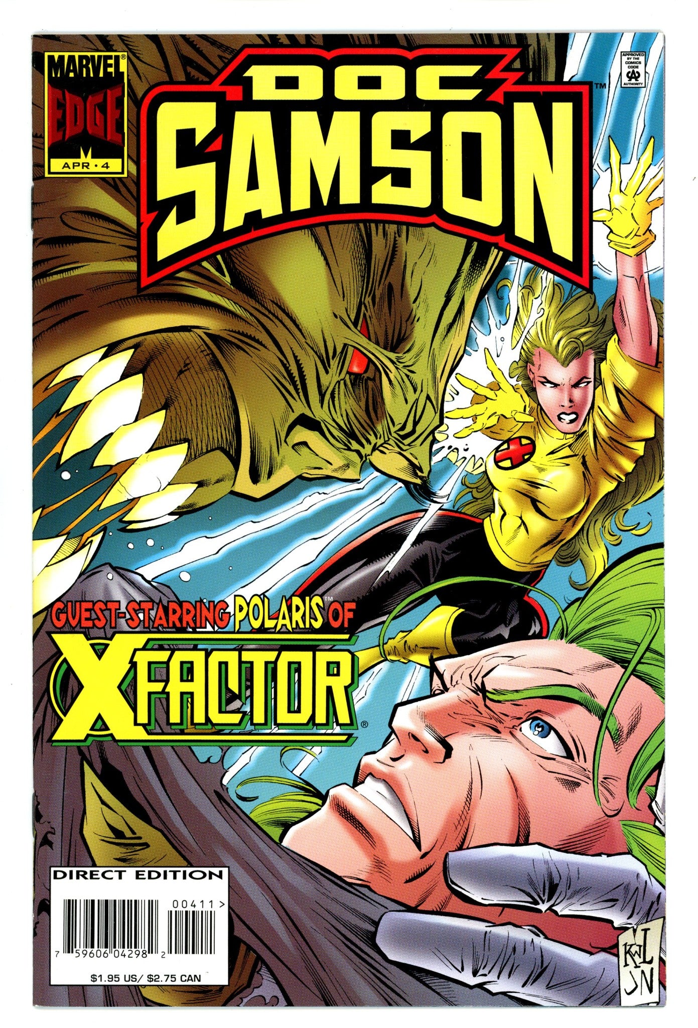 Doc Samson Vol 1 4 High Grade (1996) 
