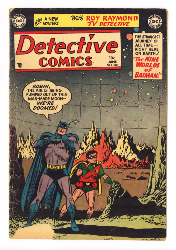 Detective Comics Vol 1 208 GD/VG (3.0) (1954)