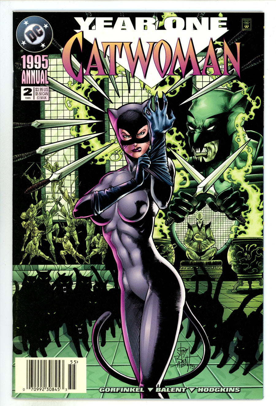 Catwoman Annual Vol 2 2 Mid Grade (1995) Newsstand 