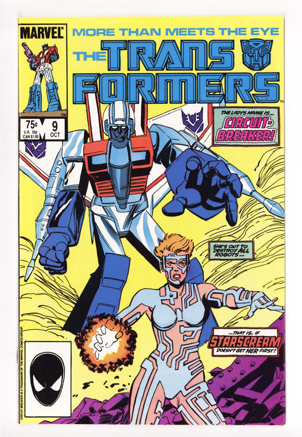The Transformers 9 Mid Grade (1985)