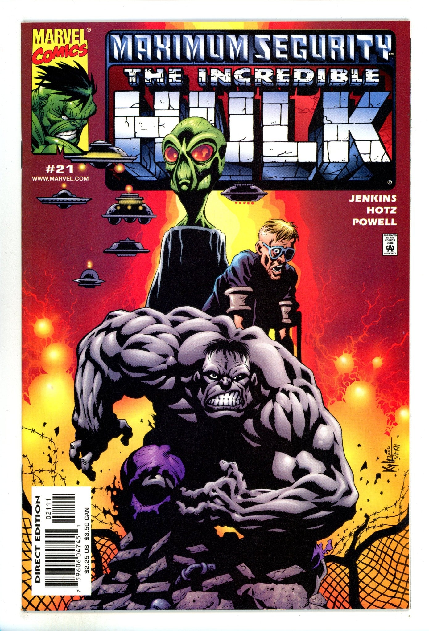 Incredible Hulk Vol 2 21 High Grade (2000) 