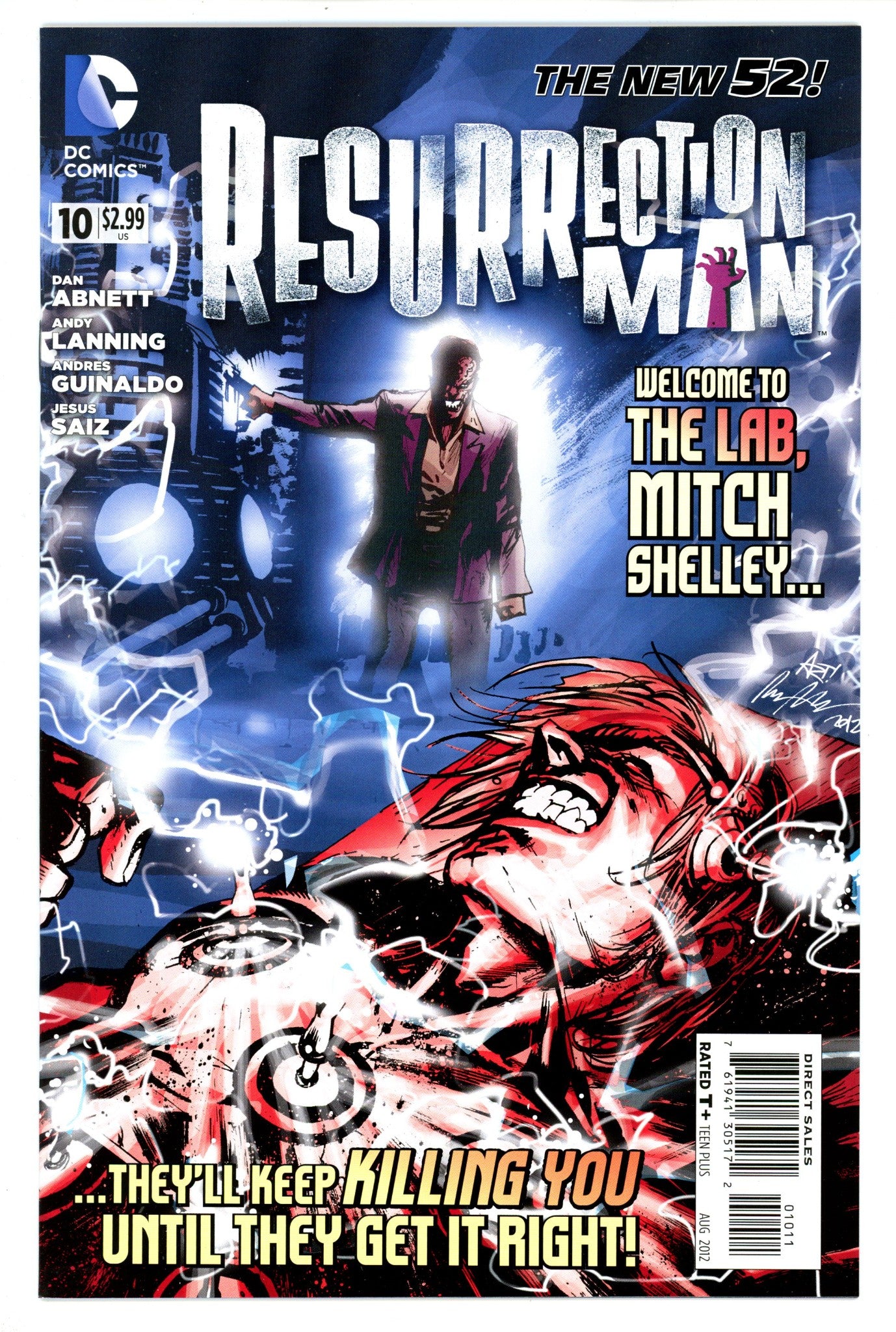 Resurrection Man Vol 2 10 High Grade (2012) 