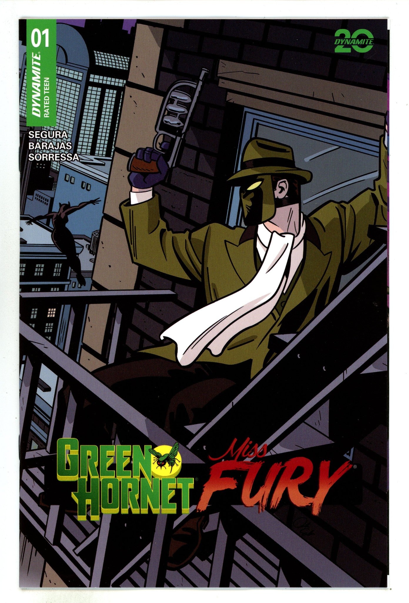 Green Hornet Miss Fury 1 Case Variant (2025)