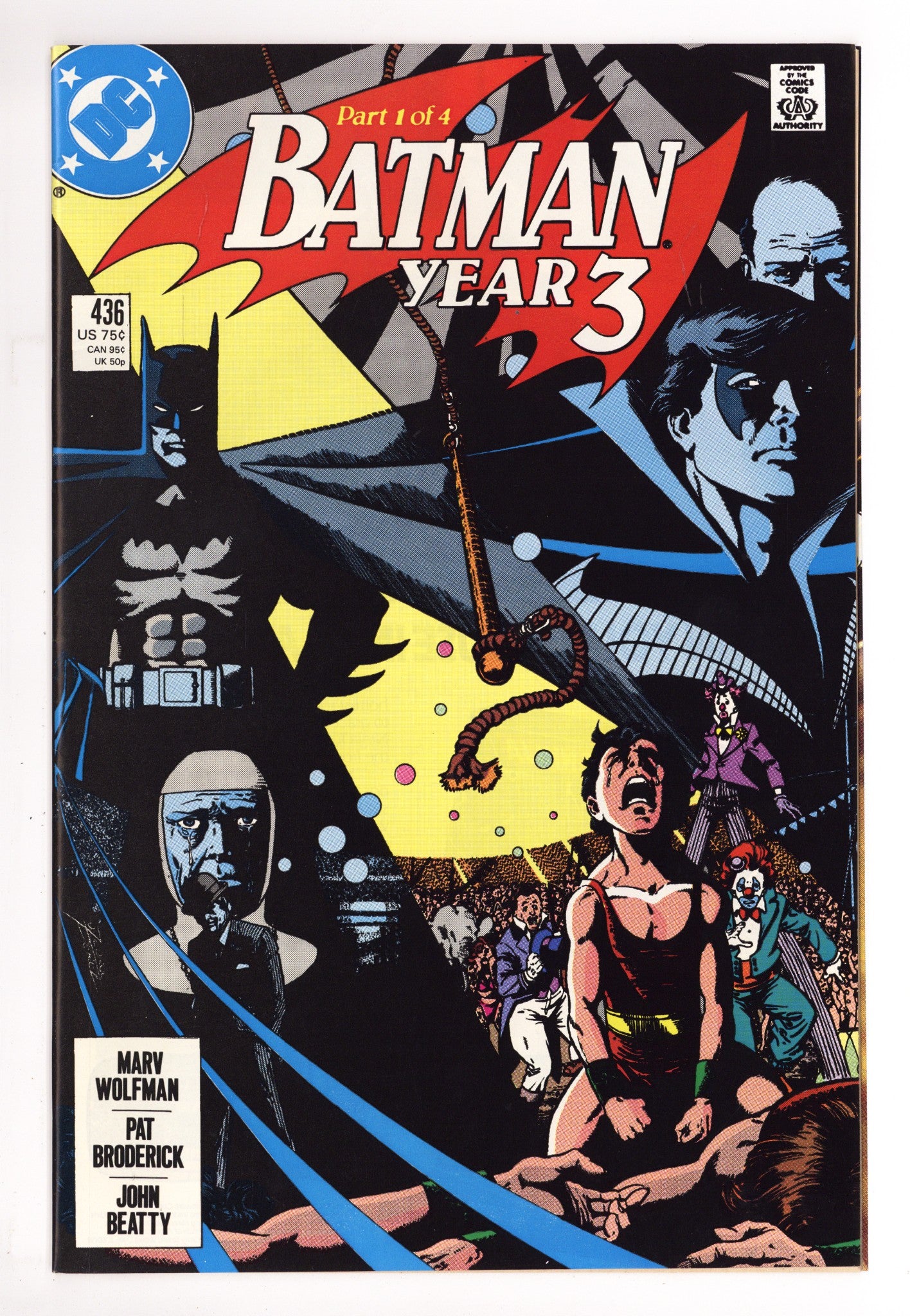 Batman Vol 1 436 VF+ (8.5) (1989) 