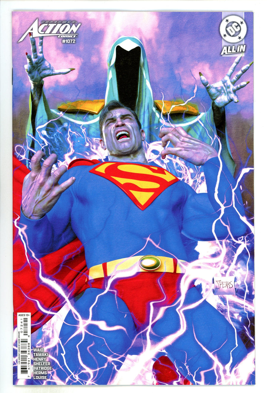 Action Comics Vol 3 1072 Spears Incentive Variant NM (2024)