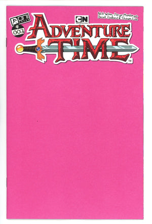 Adventure Time 3 Blank Variant (2025)