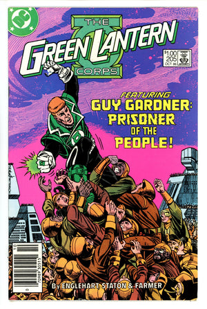 Green Lantern Vol 2 205 Canadian Variant FN+ (1986)